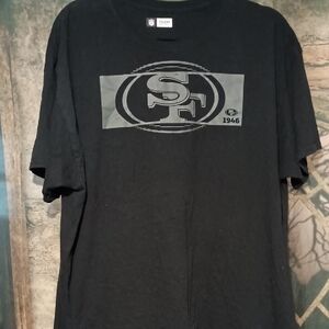 49ers 1946 Men's Black Graphic T-Shirt